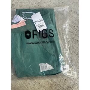 1.FIGS Eucalyptus W_Yola Yoga Wb Freex Lined Petite Scrub Pants . Size XXS